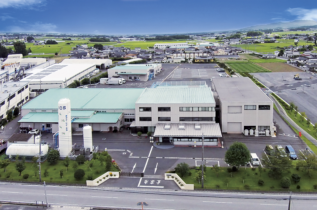 栃木工場全体 空撮写真