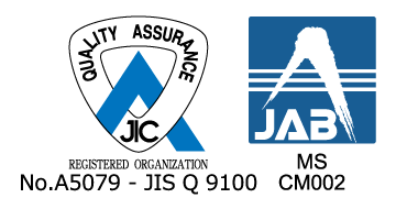 JIS Q 9100 acceditation logo