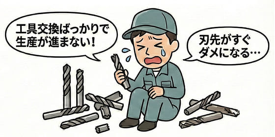 工具の摩耗